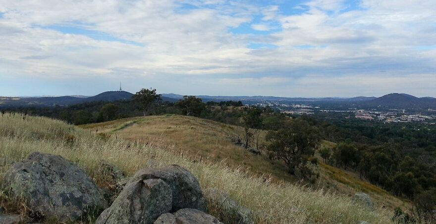 View from Davidson Trig, Canberra Nature Park, Red Hill, Canberra, Australian Capital Territory, Australia
