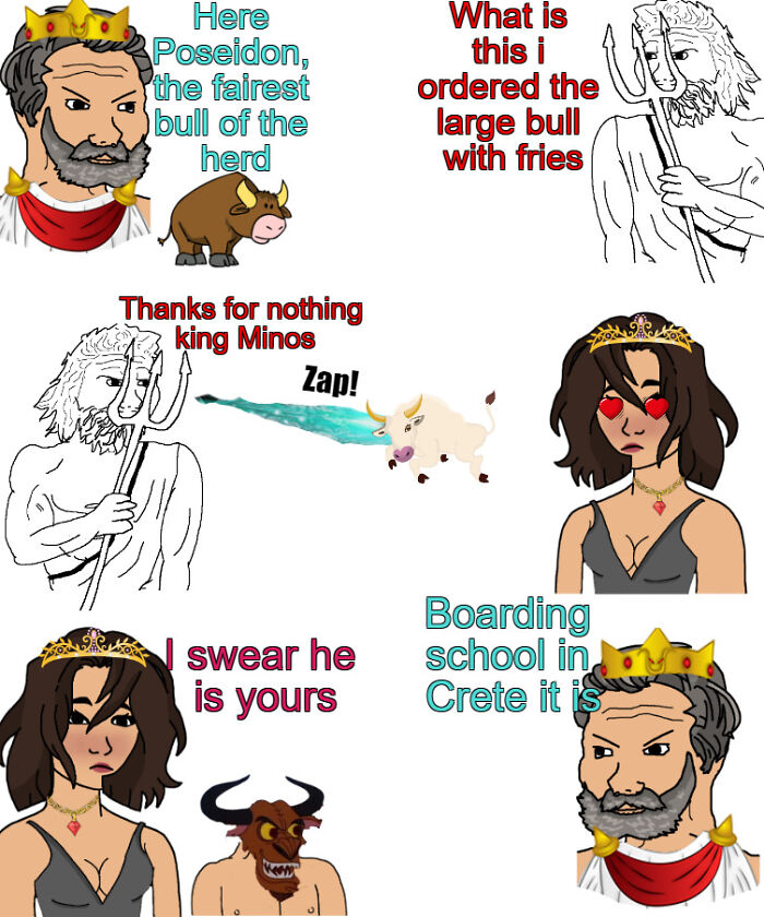 Poor Minotaur Has Got It Rough