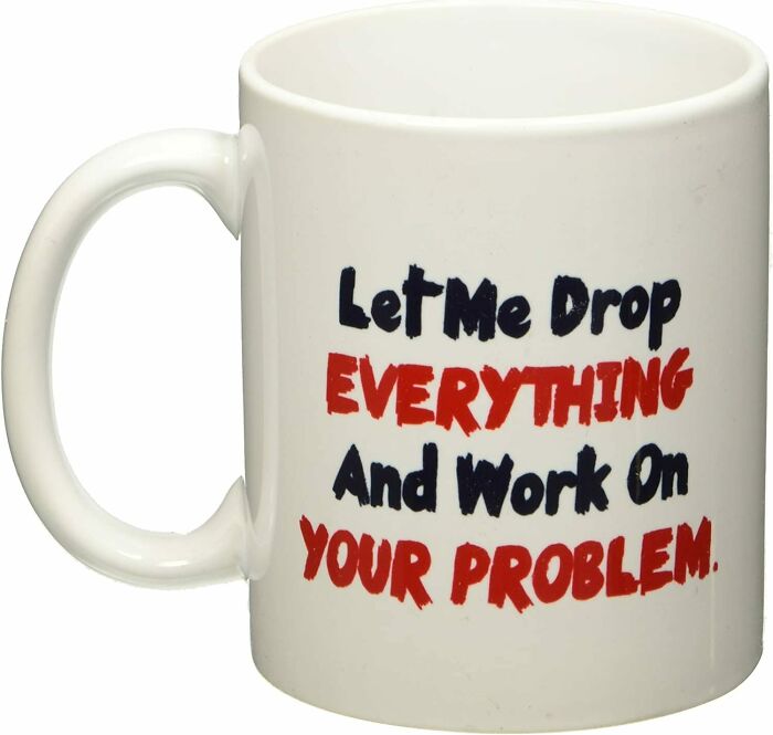 White Your Problem Mug
