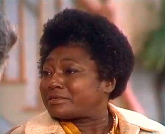 Florida Evans is looking at a person