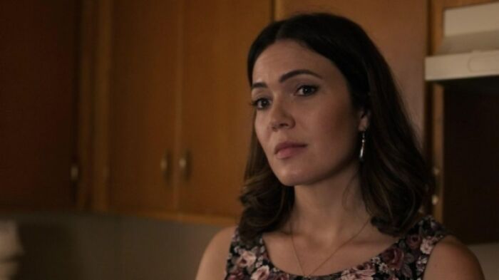 Rebecca Pearson in a kitchen