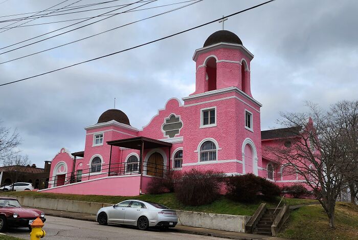 This All-Pink Church I Found In My Hometown