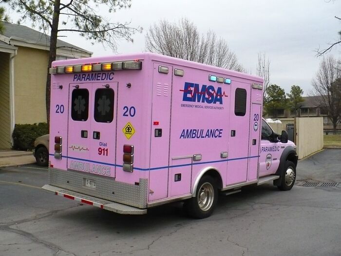Pink Ambulance - Oklahoma