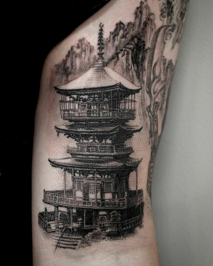 Japanese Temple Inspired