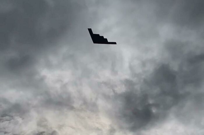 I Saw A Stealth Bomber Flying Over Me The Other Day