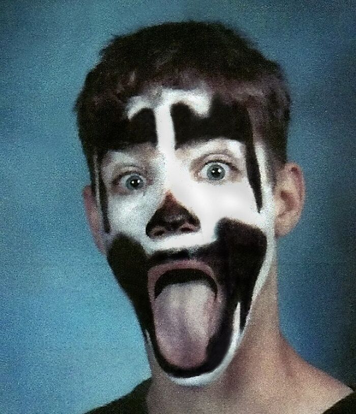 Not Only Did I Take A Mop To Prom, I Wore Icp Face Paint On School Picture Day In 2002