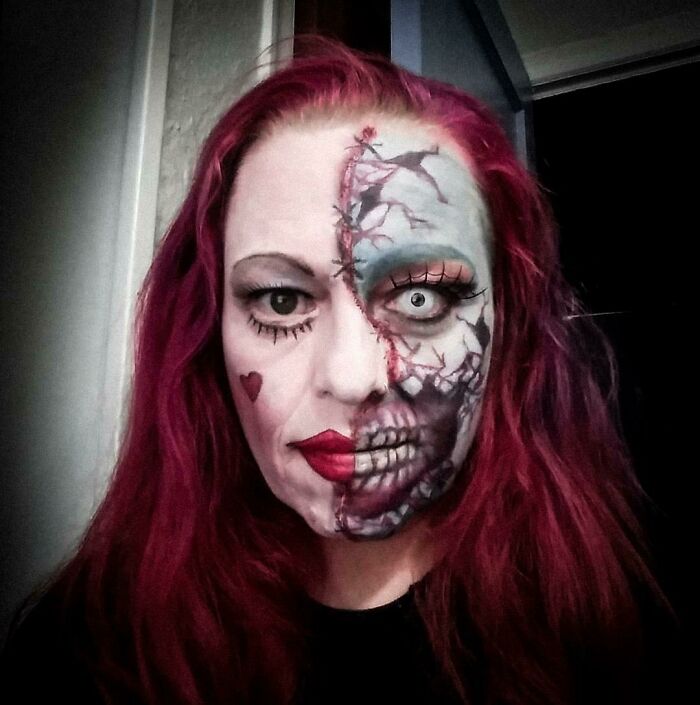 Skully Face, Me, Sfx Makeup/Face Painting