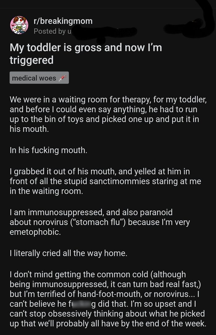 No Wonder Your Toddler Is In Therapy. You Are A Fucking Gem