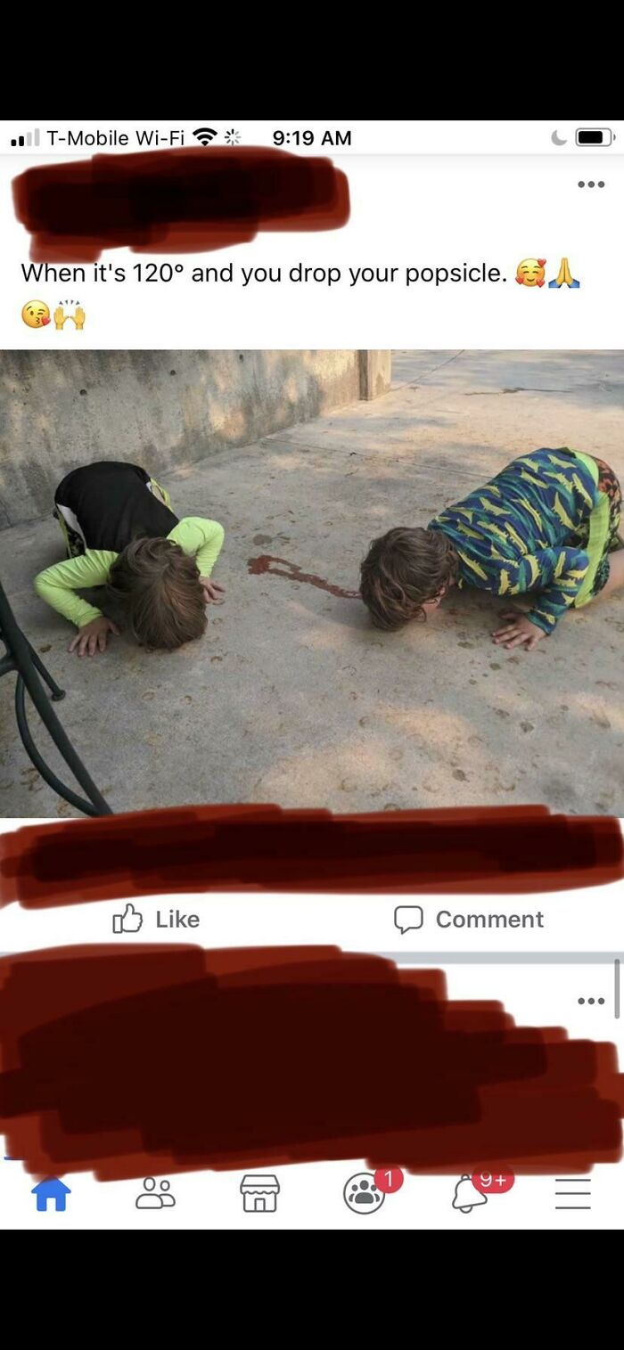 A Mom Allows Her Kids To Lick The Ground(🤢)!