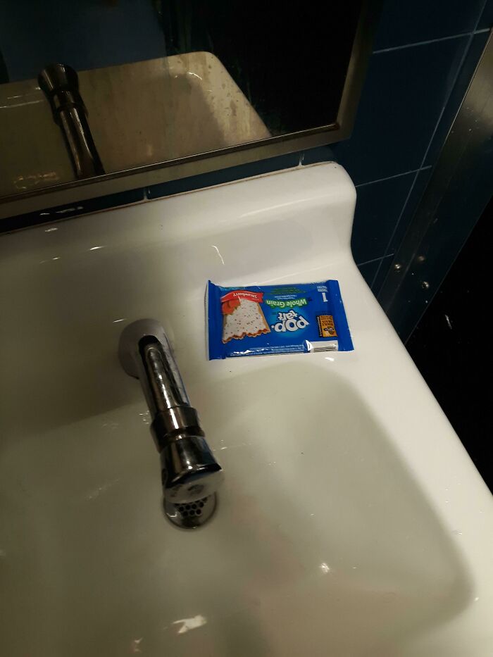 Found This In My High School Bathroom