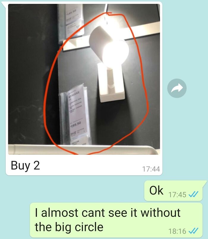 Dad Asks Me To Buy Lamps From IKEA