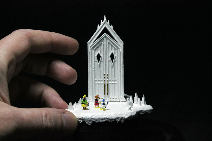 Door To Darkness Paper Miniature (Kingdom Hearts)