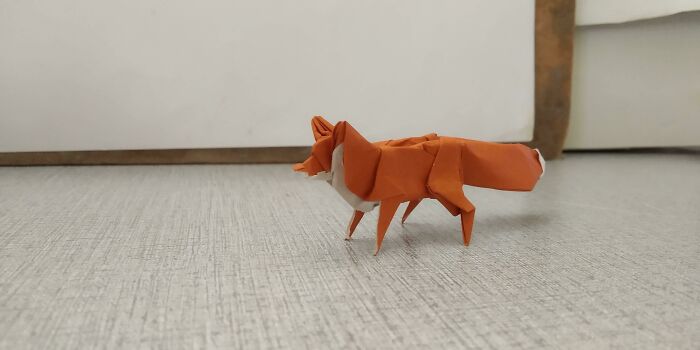 Paper Craft Fox
