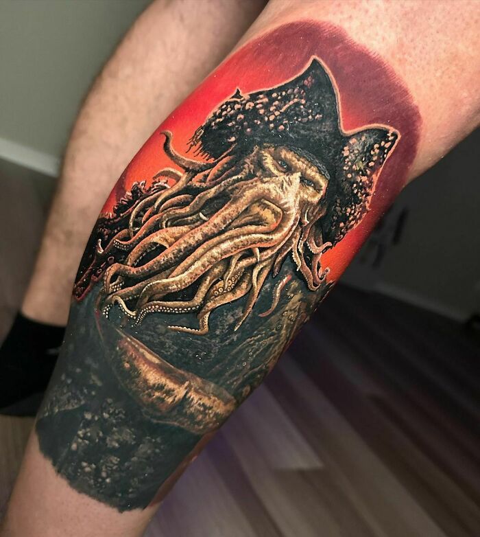 "Finished Up This Davy Jones"