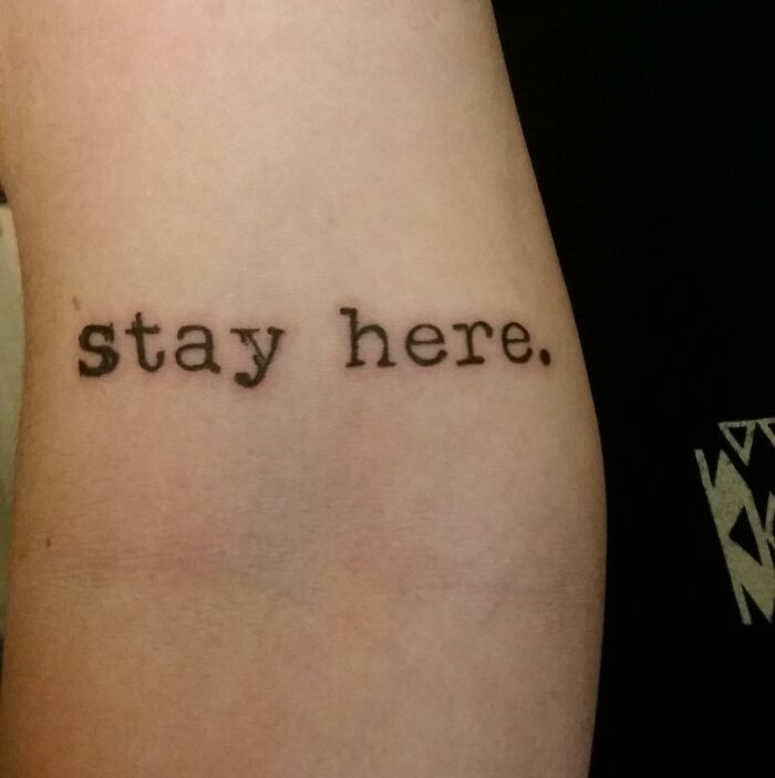 Inspiring Words Done By Violetta At Unity Tattoo Co In Denver, CO