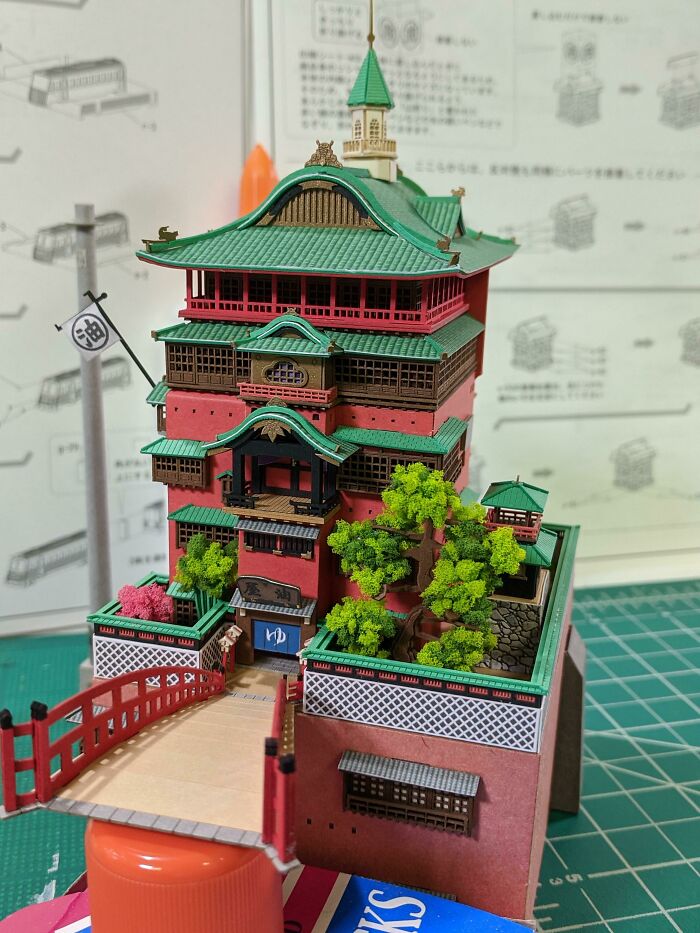 7 Weekends Of Work And A Portion Of The Spirited Away Diorama Is Done. The Work Continues