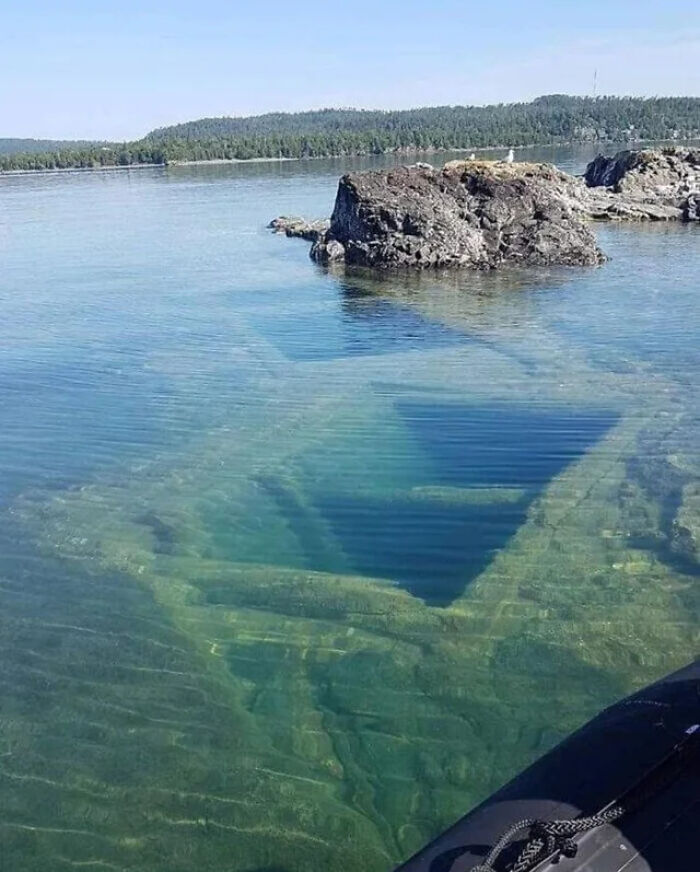 Abandoned Mine Shafts At Lake Superior Thunder Bay Ontario