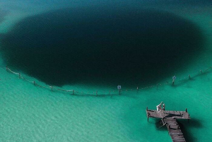 Entrada a la Laguna Kaan Luum, México