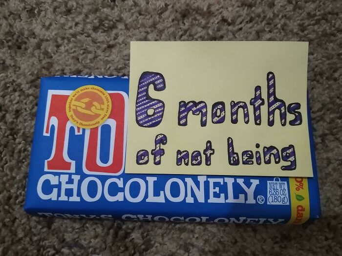 Girlfriend And I Celebrate 6 Months This Week, Thought This Was Clever
