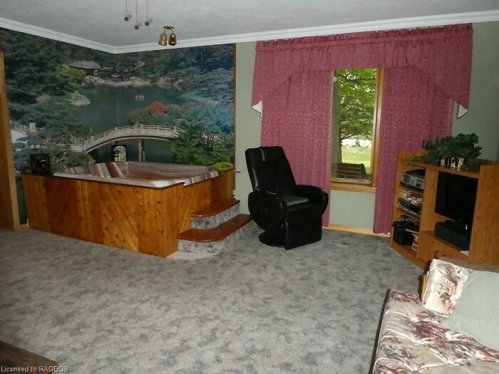 Hot Tub In The Living Room? Check!