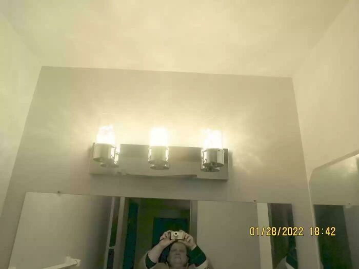 Honey, Don't Forget To Get A Shot Of The Bathroom Light!
