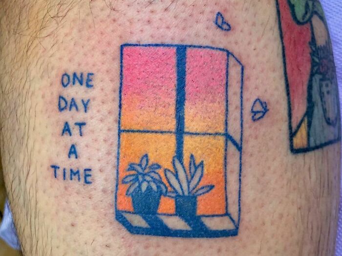 "One Day At A Time" Tattoo