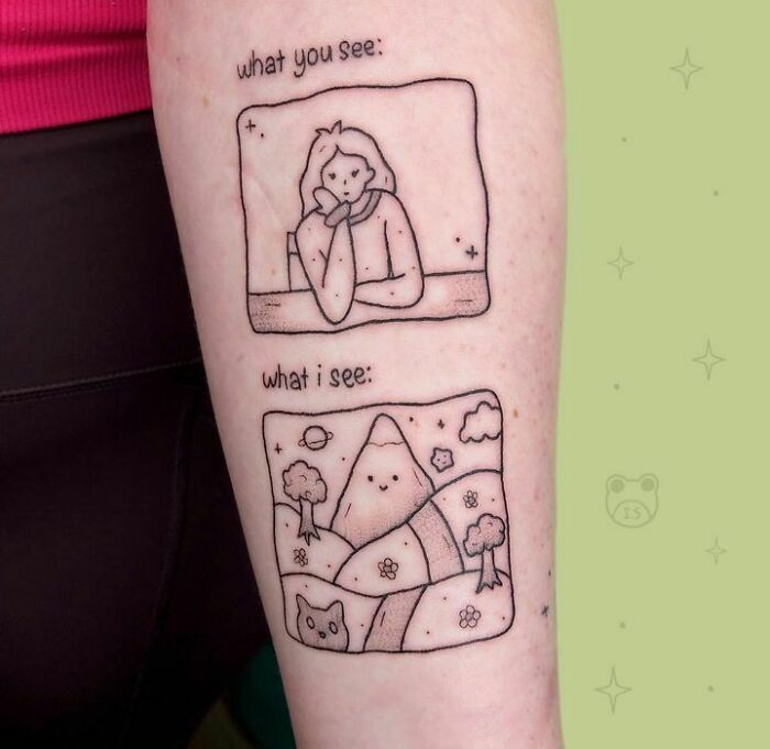 Accepting Yourself Tattoo