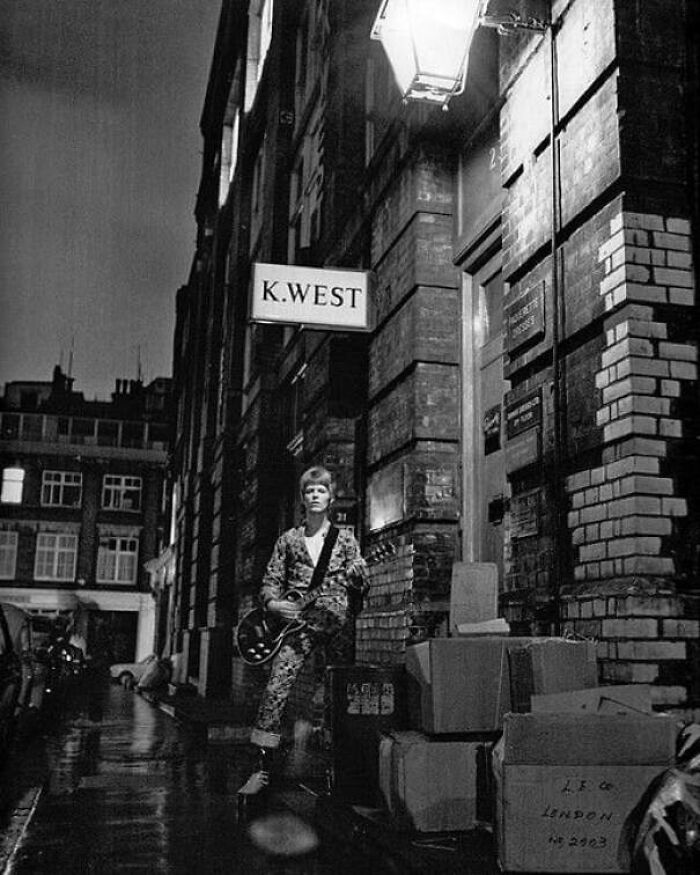 David Bowie Ziggy Stardust Photoshoot, 1972