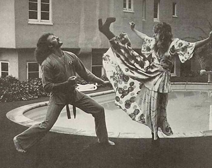 Stevie Nicks During A Self-Defense Book Photoshoot, 1983
