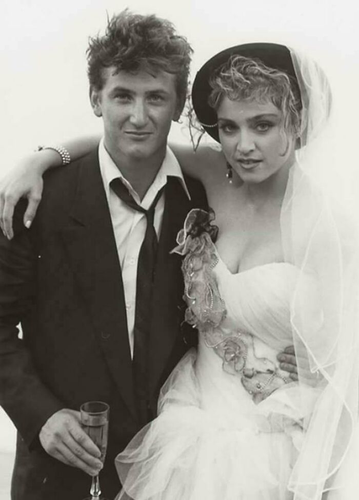 Sean Penn And Madonna Wedding Photoshoot, 1985