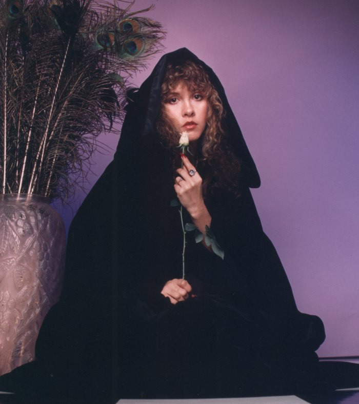 Stevie Nicks In The Photoshoot For Her Hit Album 'The Wild Heart', 1983