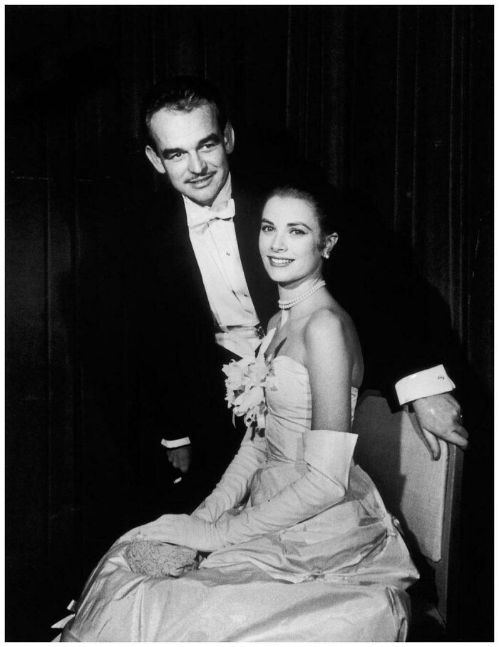 1956 - Grace Kelly And Prince Rainier Of Monaco's Photoshoot By Elliot Erwin