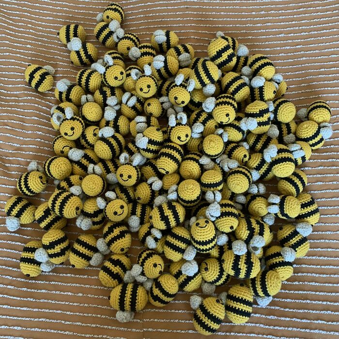 I Made 120 Bees