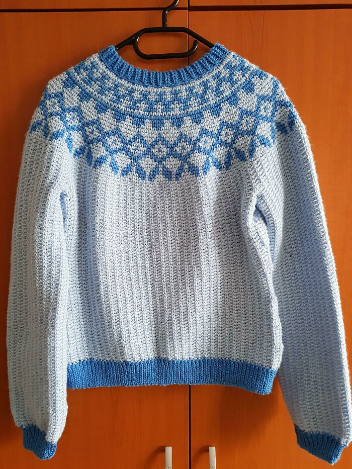 My Second Crochet Project, So Proud Of It 😊