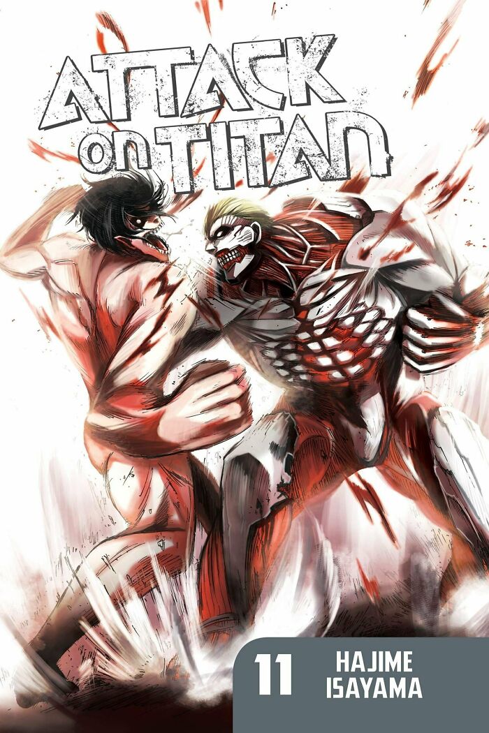 Manga cover for "Attack On Titan"