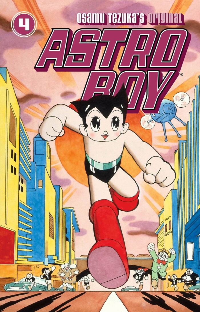 Manga cover for "Astro Boy"