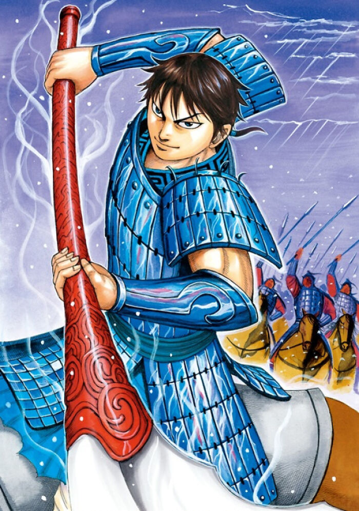Manga cover for "Kingdom"
