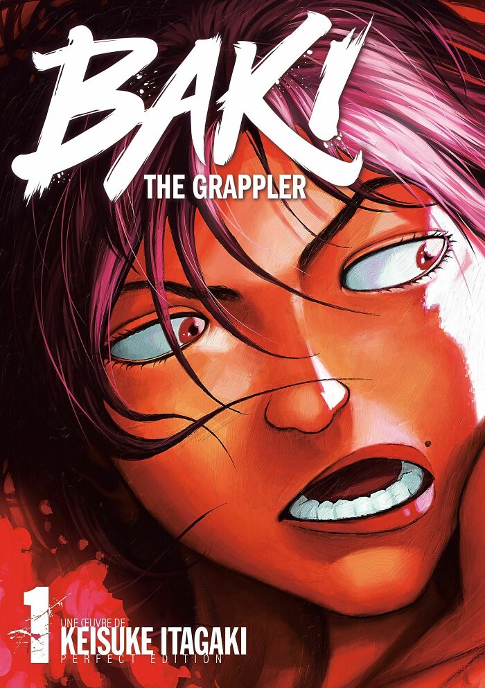 Manga cover for "Baki The Grappler"