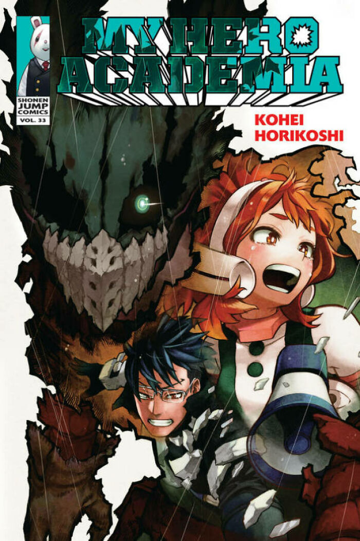 Manga cover for "My Hero Academia"
