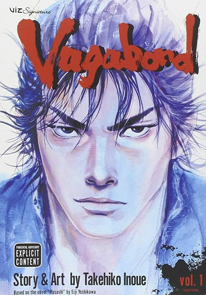 Manga cover for "Vagabond"
