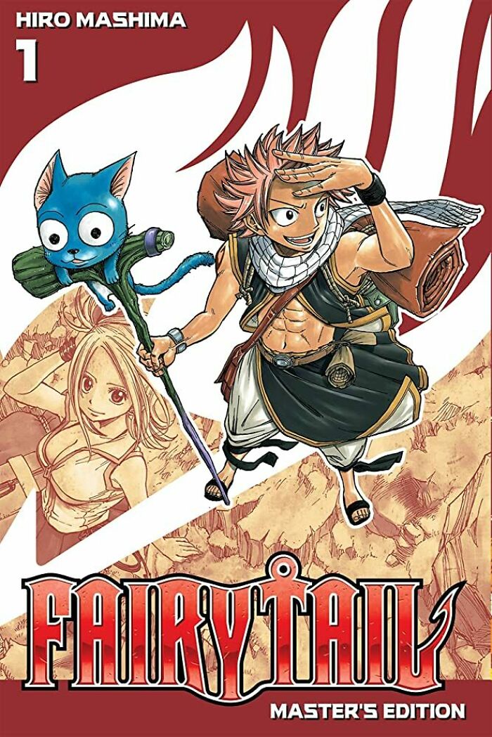 Manga cover for "Fairy Tail"