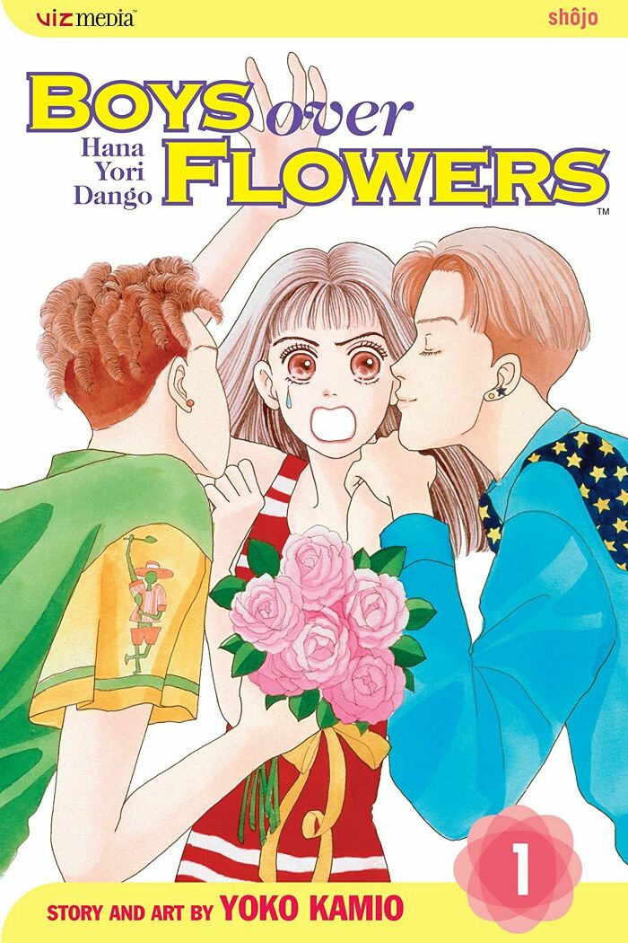 Manga cover for "Boys Over Flowers"