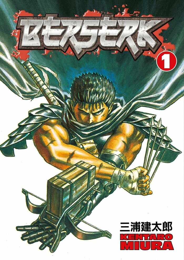 Manga cover for "Berserk"