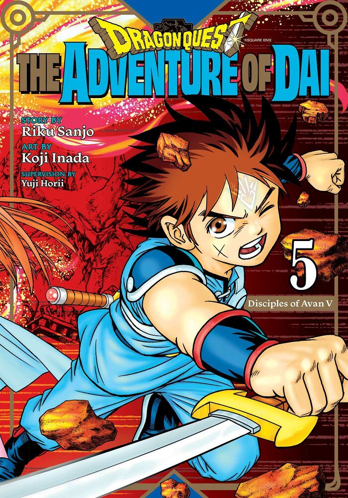 Manga cover for "Dragon Quest: The Adventure Of Dai"