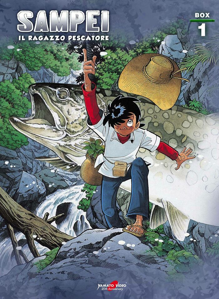 Manga cover for "Fisherman Sanpei"