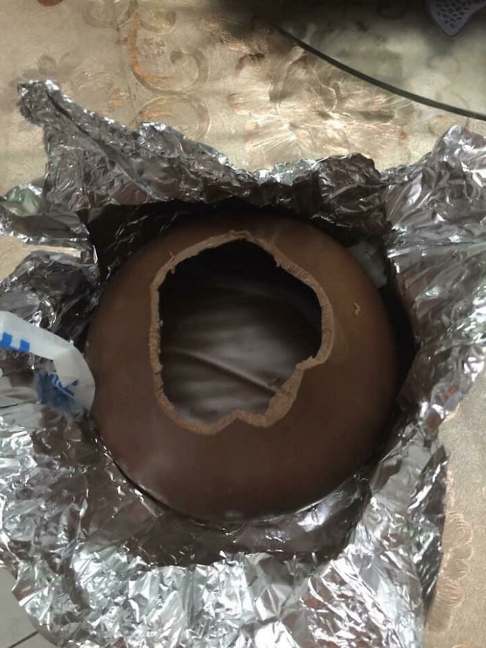This Giant Hershey Kiss That’s Hollow Inside