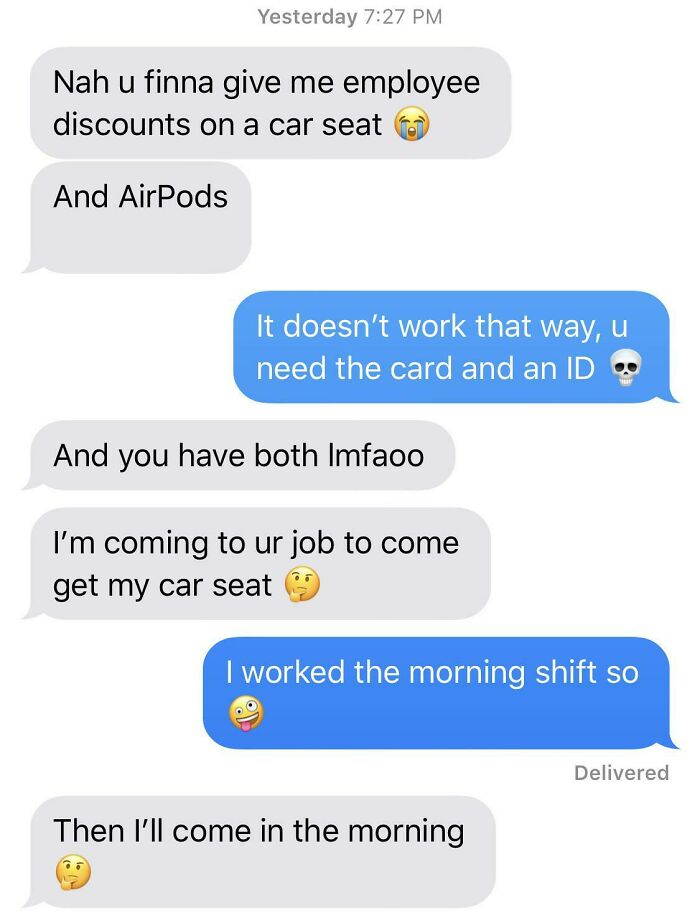 Old Coworker Of Mine Bashed Me For Getting A New Job And Now Wants My Employee Discount