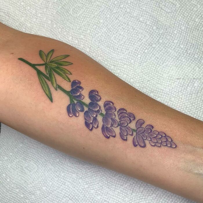 Share more than 79 lupine flower tattoo super hot