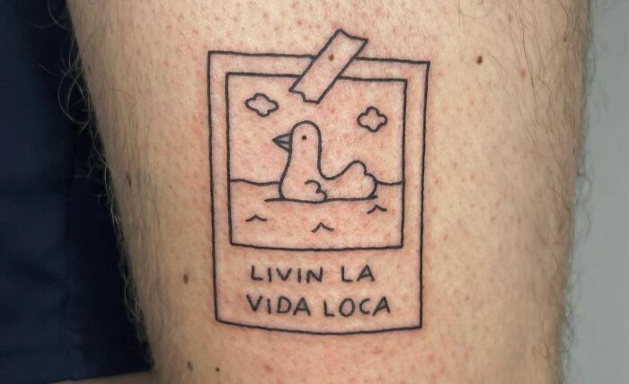 "Livin La Vida Loca" Tattoo