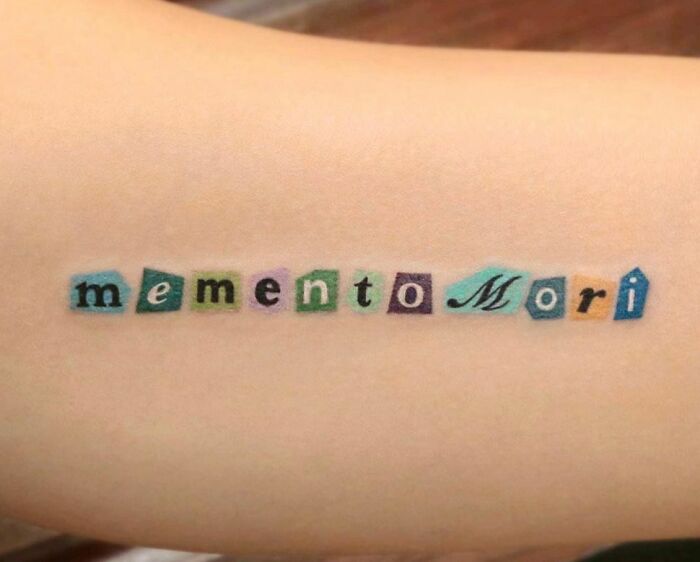 "Memento Mori" Tattoo